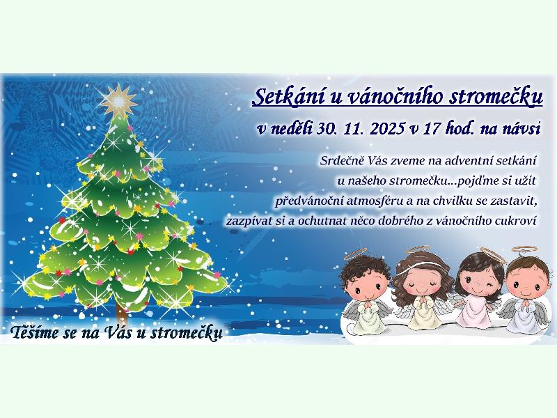 Rozsvícení vánočního stromečku